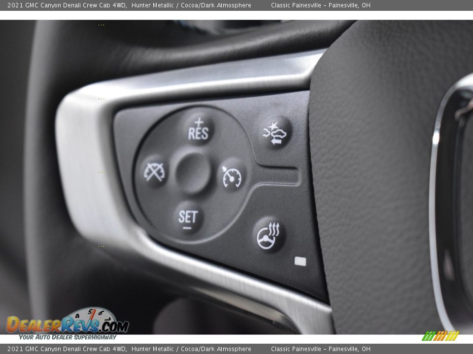 2021 GMC Canyon Denali Crew Cab 4WD Steering Wheel Photo #8