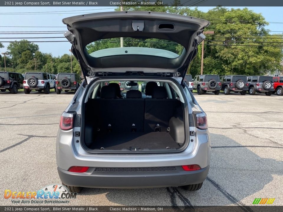 2021 Jeep Compass Sport Billet Silver Metallic / Black Photo #6