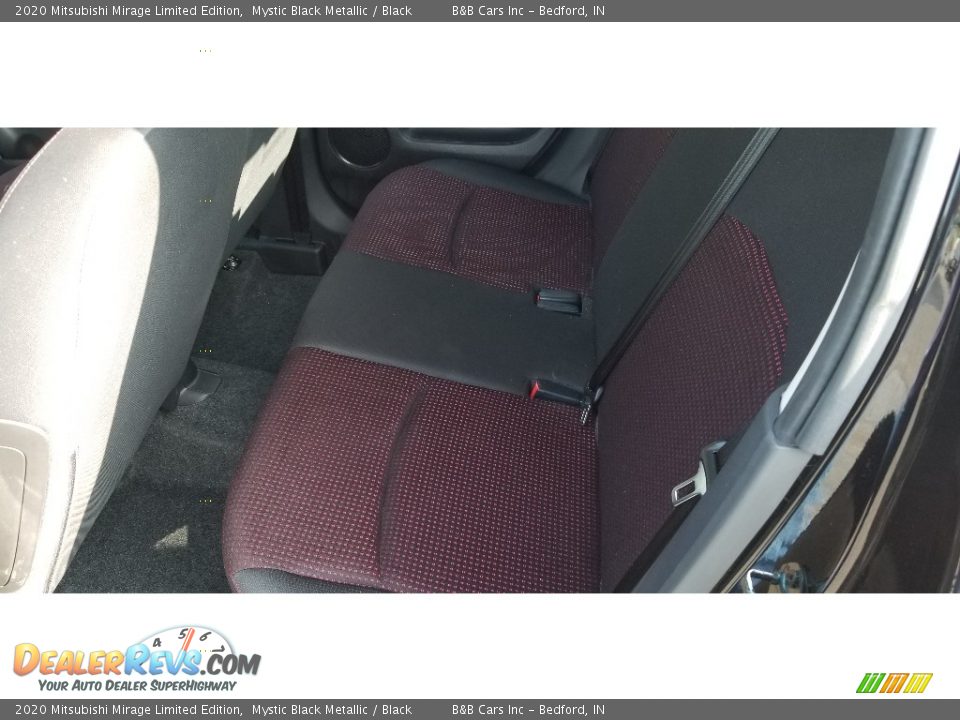 Rear Seat of 2020 Mitsubishi Mirage Limited Edition Photo #24