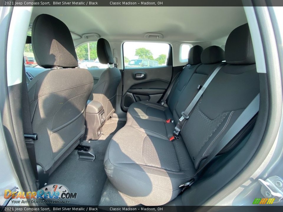 Rear Seat of 2021 Jeep Compass Sport Photo #8