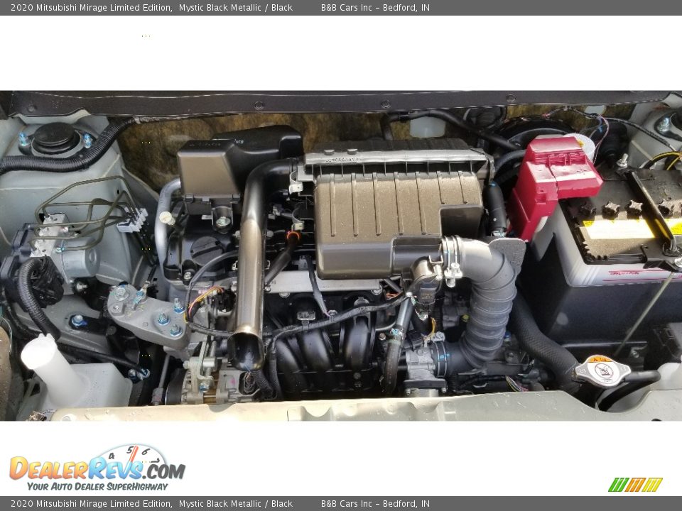 2020 Mitsubishi Mirage Limited Edition 1.2 Liter DOHC 12-Valve MIVEC 3 Cylinder Engine Photo #29