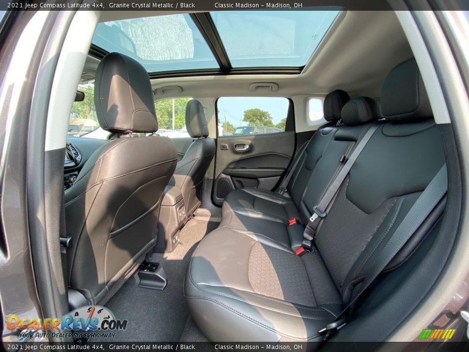 Rear Seat of 2021 Jeep Compass Latitude 4x4 Photo #3