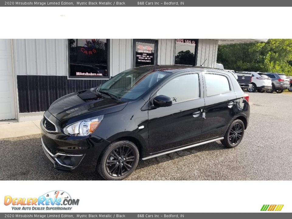 Mystic Black Metallic 2020 Mitsubishi Mirage Limited Edition Photo #30