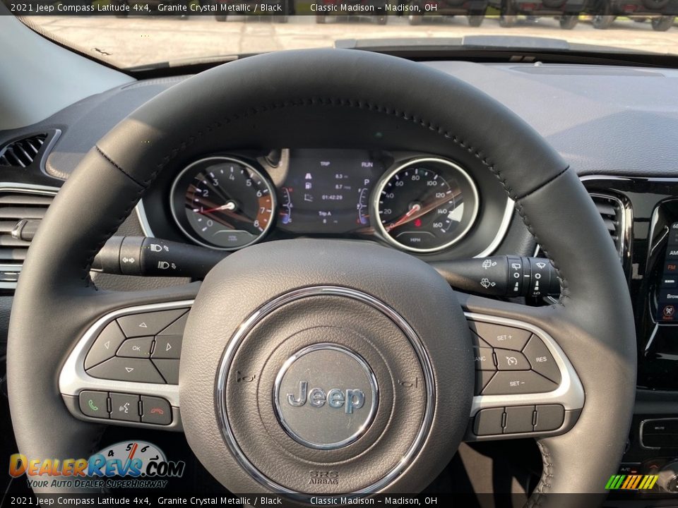 2021 Jeep Compass Latitude 4x4 Steering Wheel Photo #5