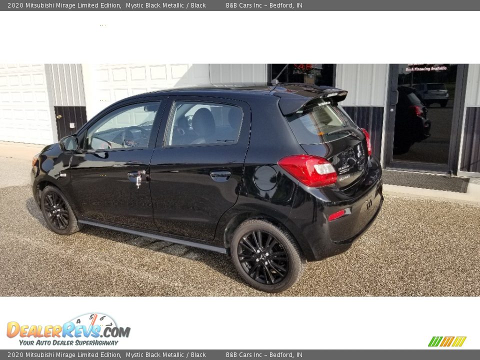 2020 Mitsubishi Mirage Limited Edition Mystic Black Metallic / Black Photo #32