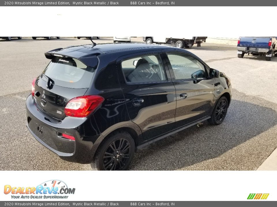 2020 Mitsubishi Mirage Limited Edition Mystic Black Metallic / Black Photo #33