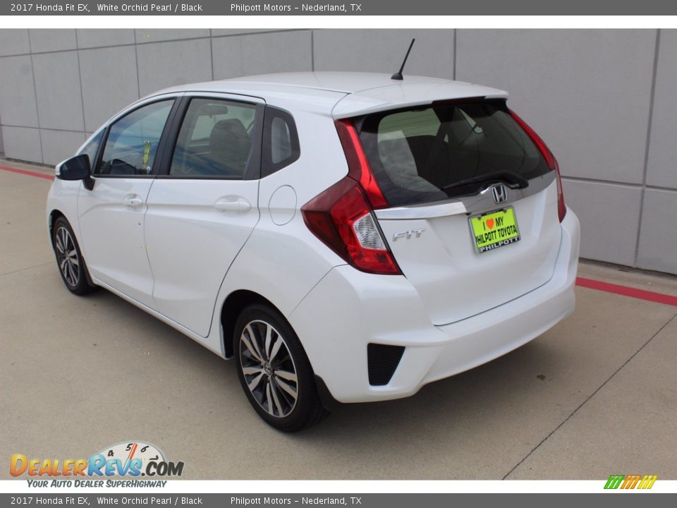 2017 Honda Fit EX White Orchid Pearl / Black Photo #6