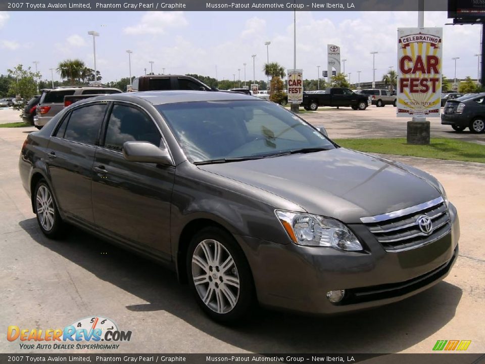 2007 Toyota Avalon Limited Phantom Gray Pearl / Graphite Photo #3