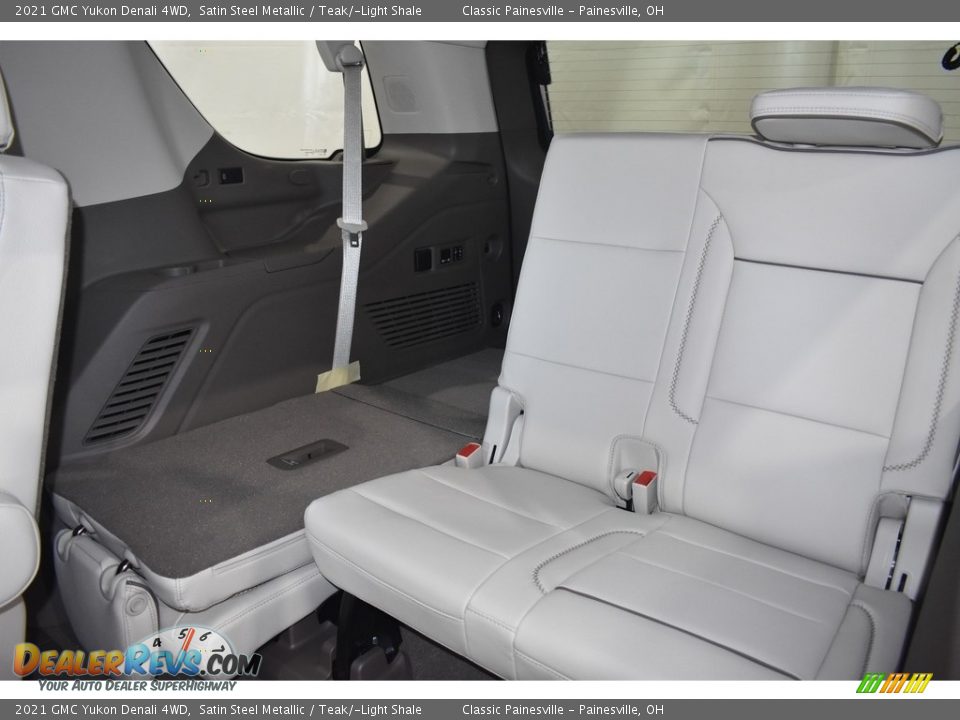 Rear Seat of 2021 GMC Yukon Denali 4WD Photo #9