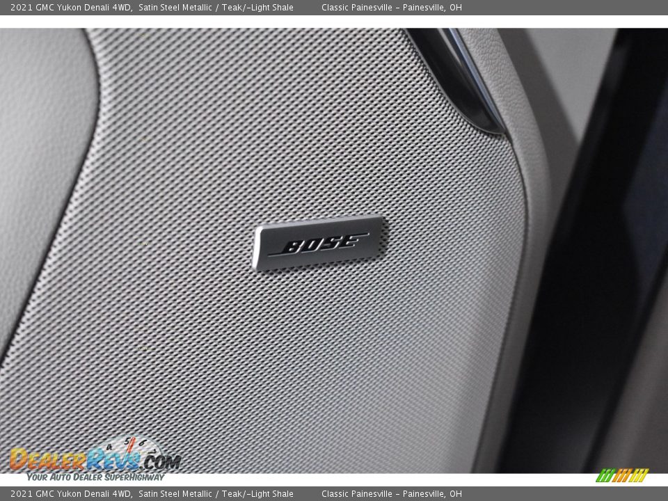 2021 GMC Yukon Denali 4WD Satin Steel Metallic / Teak/­Light Shale Photo #12