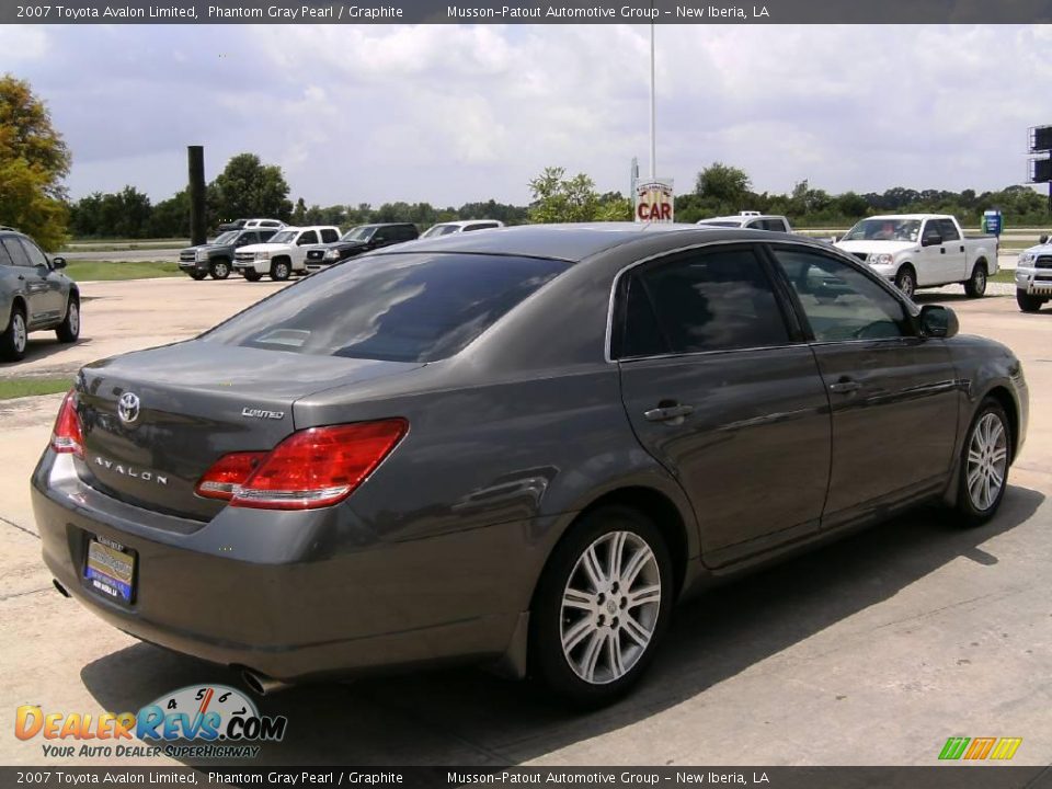 2007 Toyota Avalon Limited Phantom Gray Pearl / Graphite Photo #5