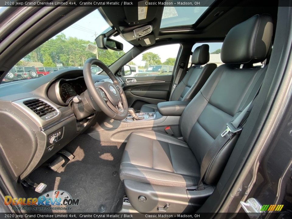 2020 Jeep Grand Cherokee Limited 4x4 Granite Crystal Metallic / Black Photo #2