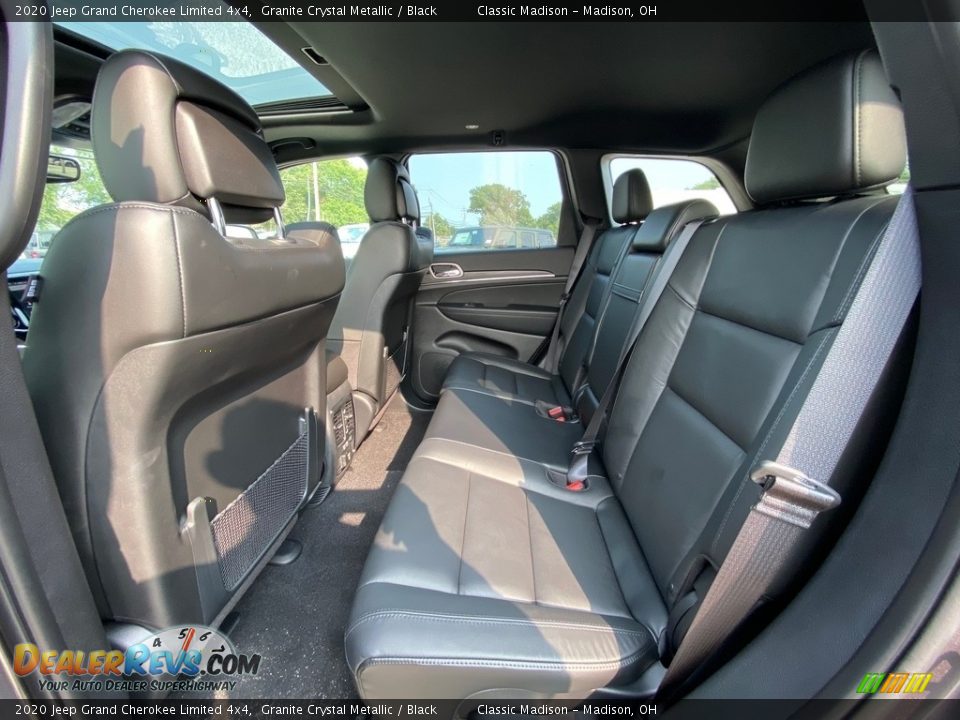 2020 Jeep Grand Cherokee Limited 4x4 Granite Crystal Metallic / Black Photo #3
