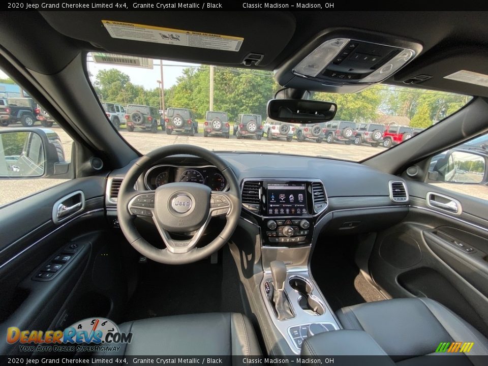 2020 Jeep Grand Cherokee Limited 4x4 Granite Crystal Metallic / Black Photo #4