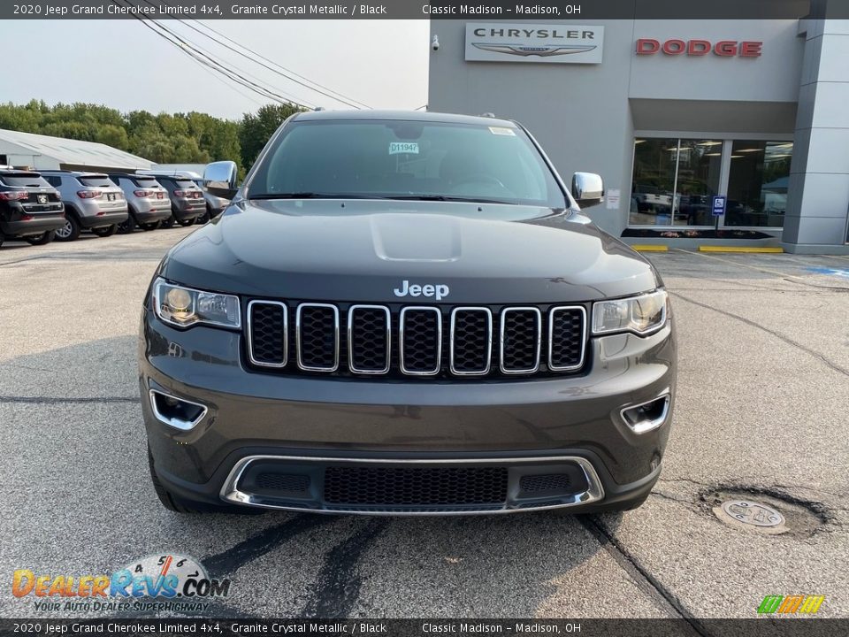 2020 Jeep Grand Cherokee Limited 4x4 Granite Crystal Metallic / Black Photo #7