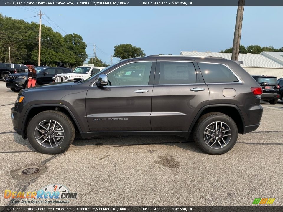 2020 Jeep Grand Cherokee Limited 4x4 Granite Crystal Metallic / Black Photo #8