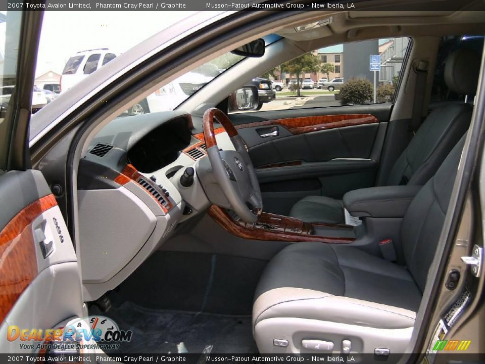 2007 Toyota Avalon Limited Phantom Gray Pearl / Graphite Photo #9