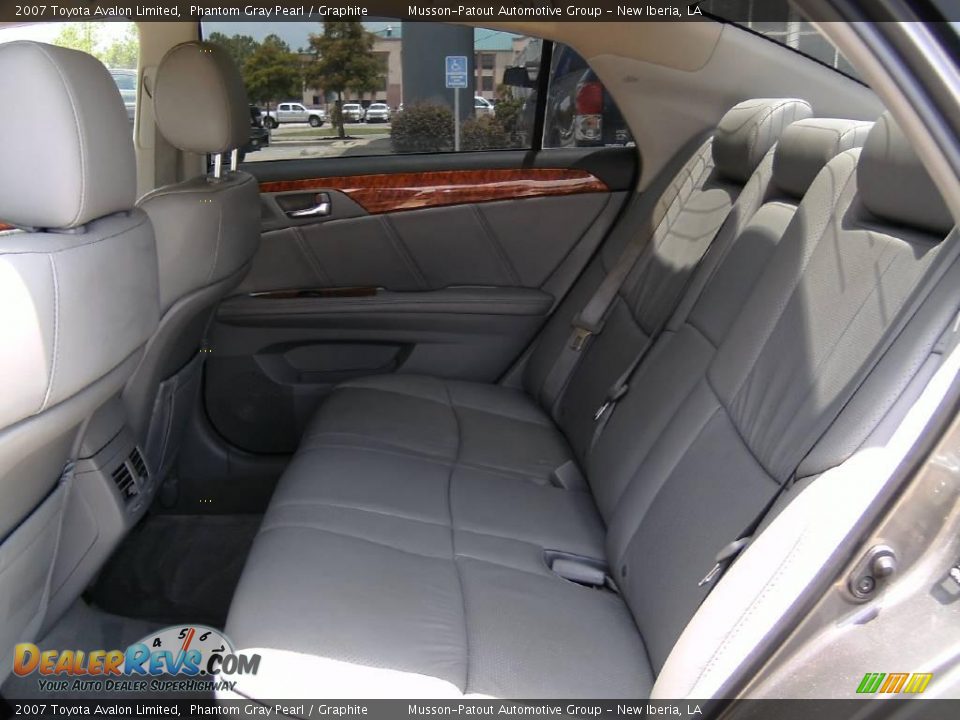 2007 Toyota Avalon Limited Phantom Gray Pearl / Graphite Photo #10