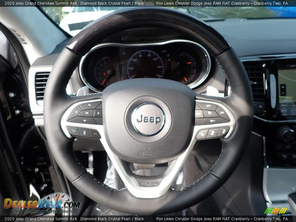 2020 Jeep Grand Cherokee Summit 4x4 Steering Wheel Photo #17