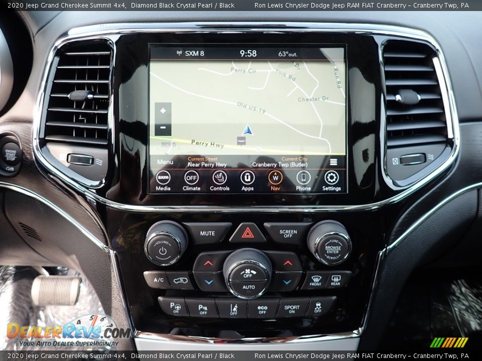 Controls of 2020 Jeep Grand Cherokee Summit 4x4 Photo #19