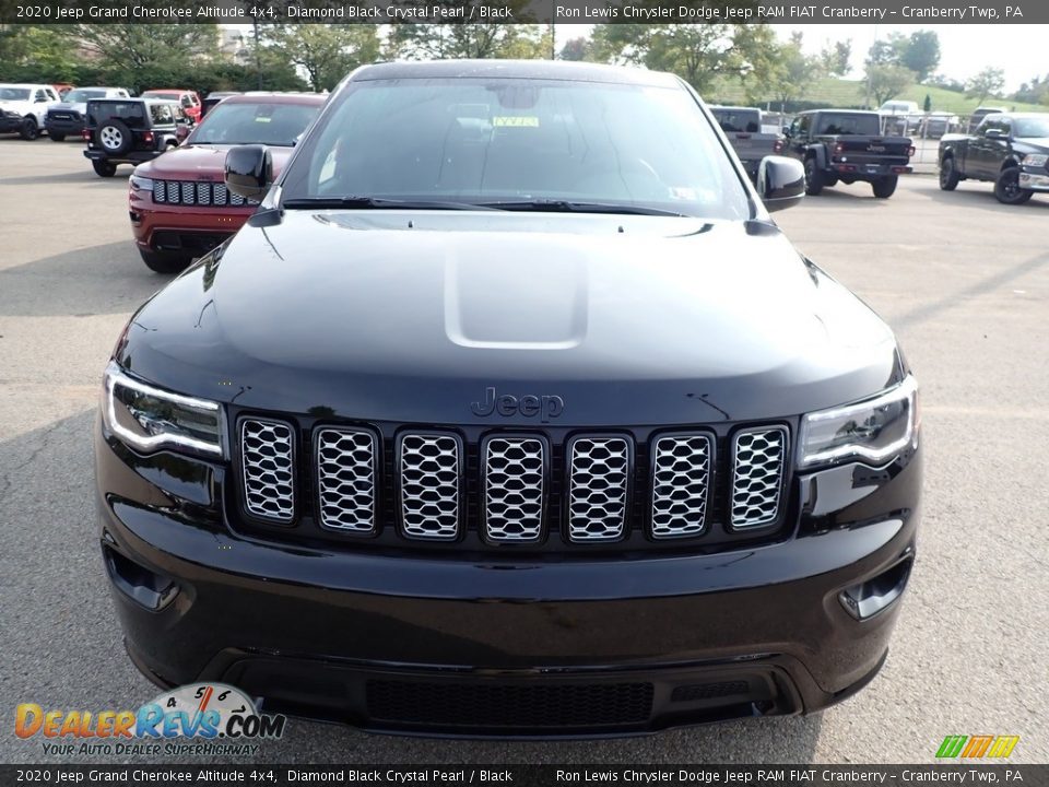 2020 Jeep Grand Cherokee Altitude 4x4 Diamond Black Crystal Pearl / Black Photo #2