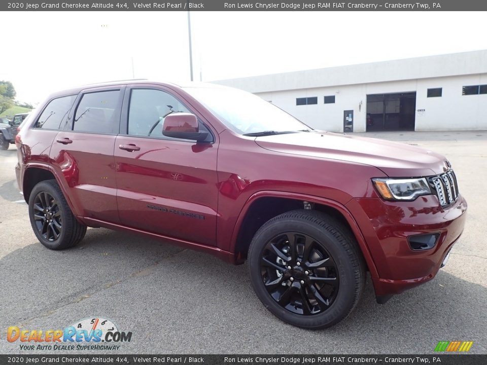 Velvet Red Pearl 2020 Jeep Grand Cherokee Altitude 4x4 Photo #3