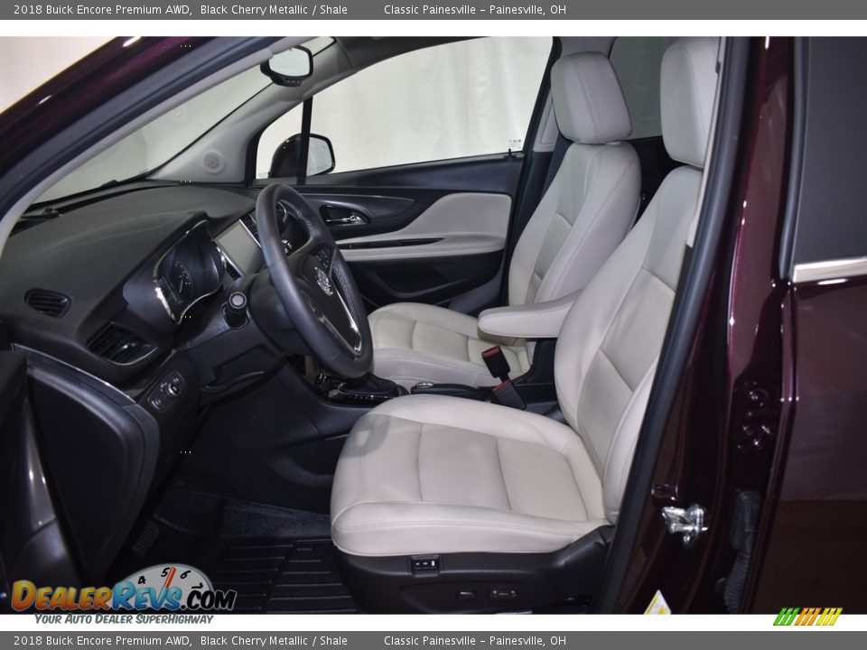Front Seat of 2018 Buick Encore Premium AWD Photo #8