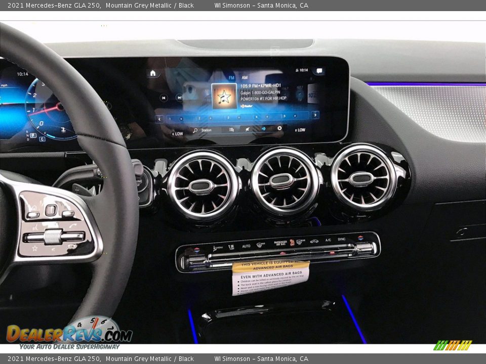 2021 Mercedes-Benz GLA 250 Mountain Grey Metallic / Black Photo #6