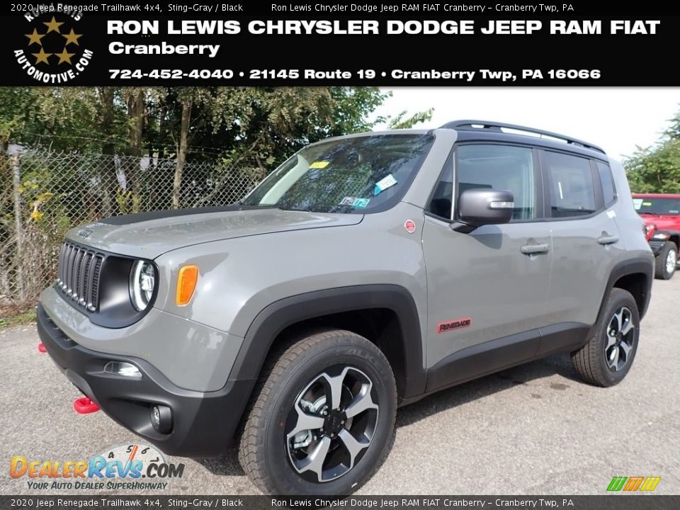 2020 Jeep Renegade Trailhawk 4x4 Sting-Gray / Black Photo #1