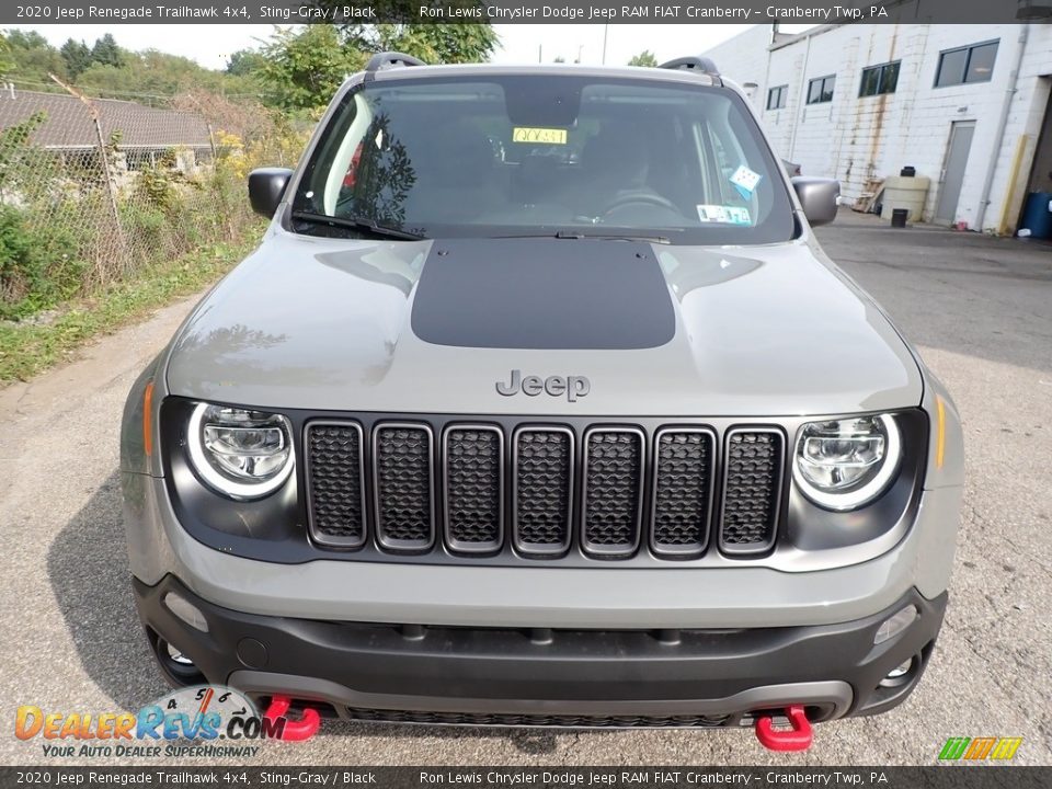 2020 Jeep Renegade Trailhawk 4x4 Sting-Gray / Black Photo #2