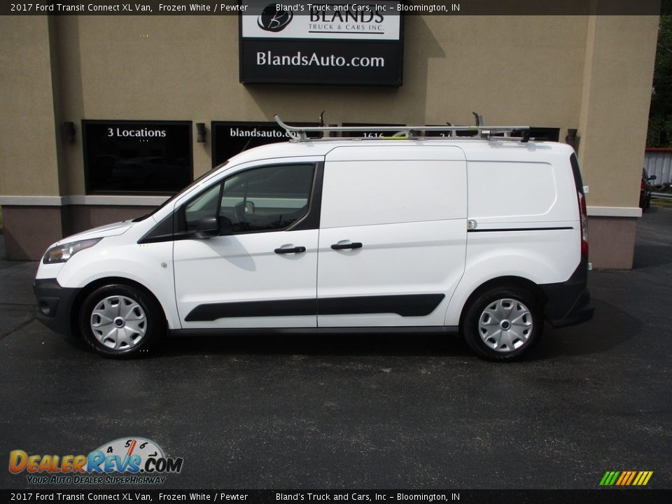 2017 Ford Transit Connect XL Van Frozen White / Pewter Photo #1