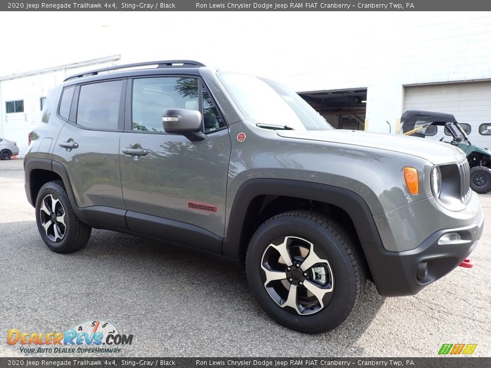 2020 Jeep Renegade Trailhawk 4x4 Sting-Gray / Black Photo #3