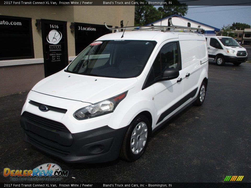 2017 Ford Transit Connect XL Van Frozen White / Pewter Photo #2