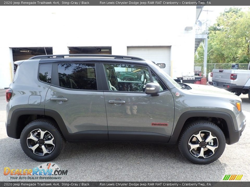 2020 Jeep Renegade Trailhawk 4x4 Sting-Gray / Black Photo #4