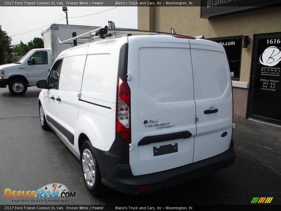 2017 Ford Transit Connect XL Van Frozen White / Pewter Photo #3