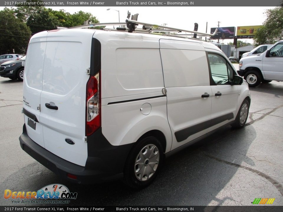 2017 Ford Transit Connect XL Van Frozen White / Pewter Photo #4