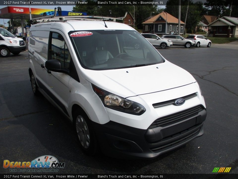 2017 Ford Transit Connect XL Van Frozen White / Pewter Photo #5