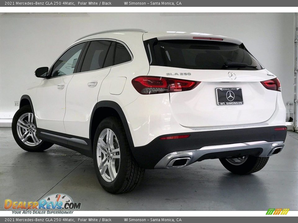 2021 Mercedes-Benz GLA 250 4Matic Polar White / Black Photo #2