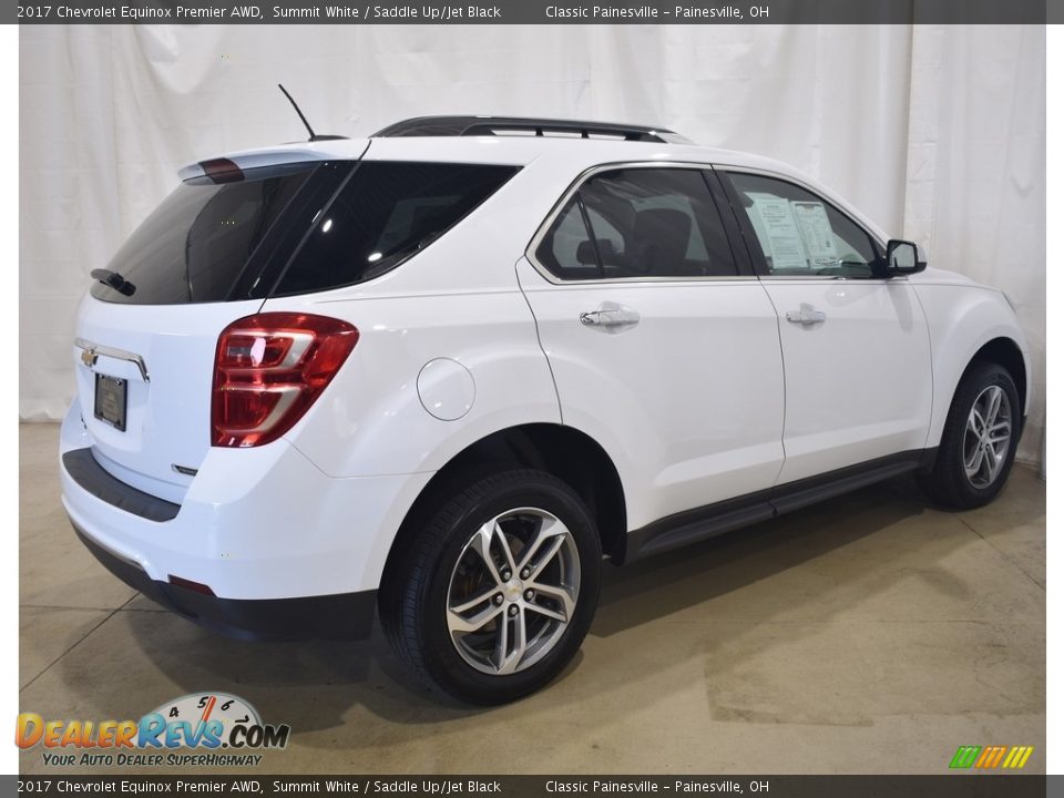 2017 Chevrolet Equinox Premier AWD Summit White / Saddle Up/Jet Black Photo #2