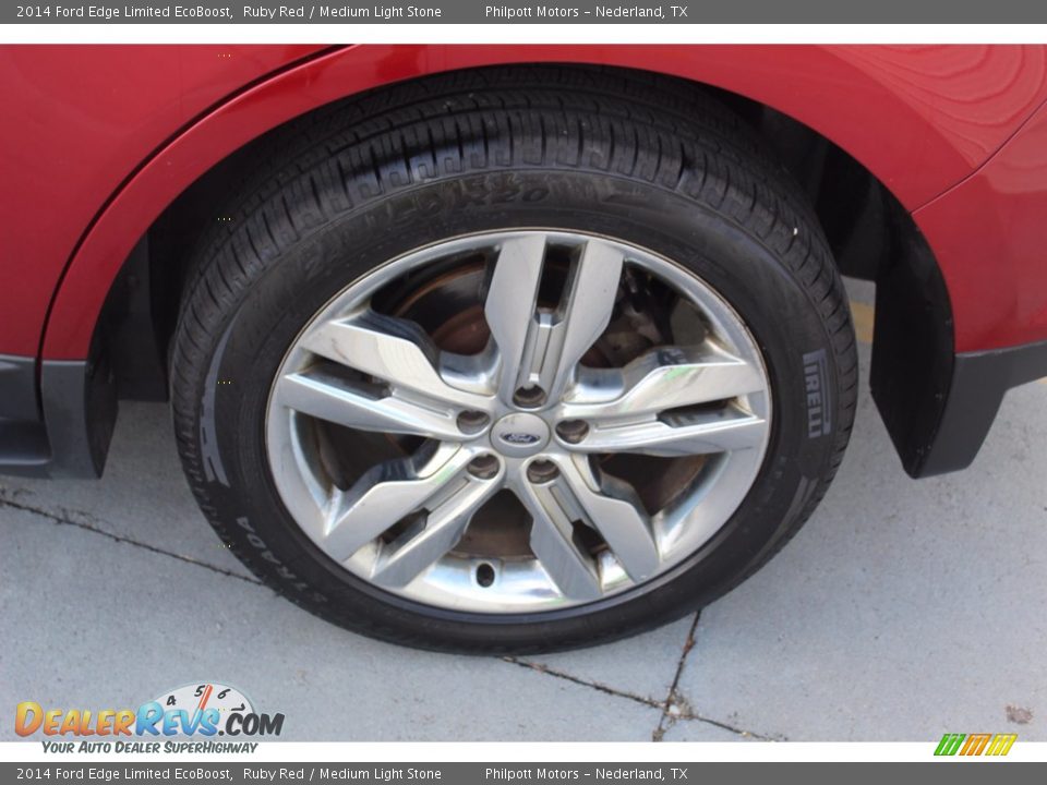 2014 Ford Edge Limited EcoBoost Wheel Photo #6