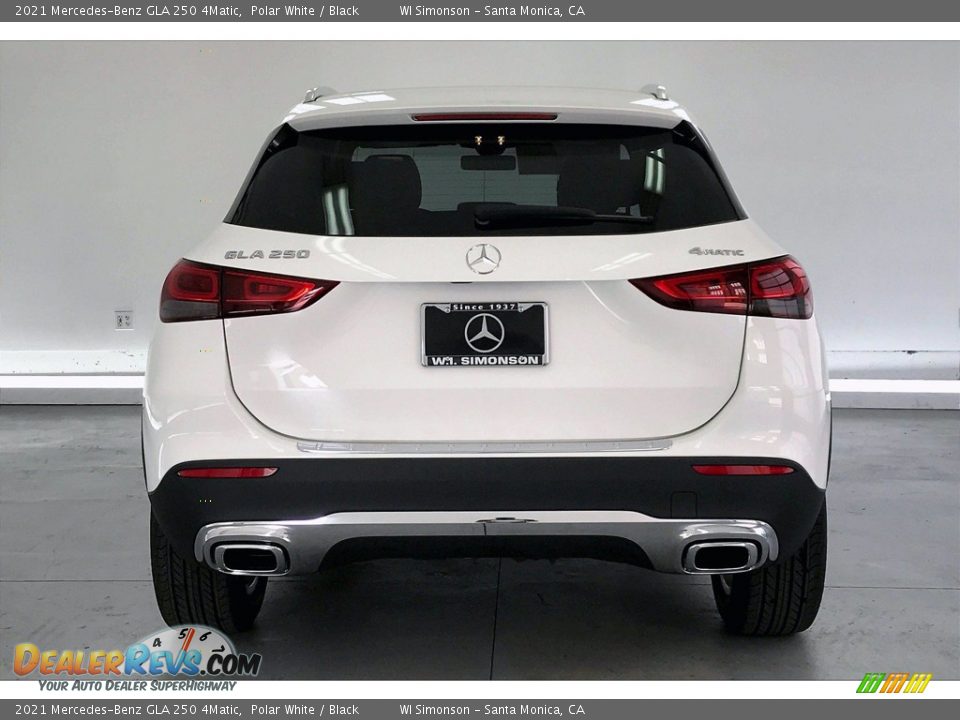 2021 Mercedes-Benz GLA 250 4Matic Polar White / Black Photo #3
