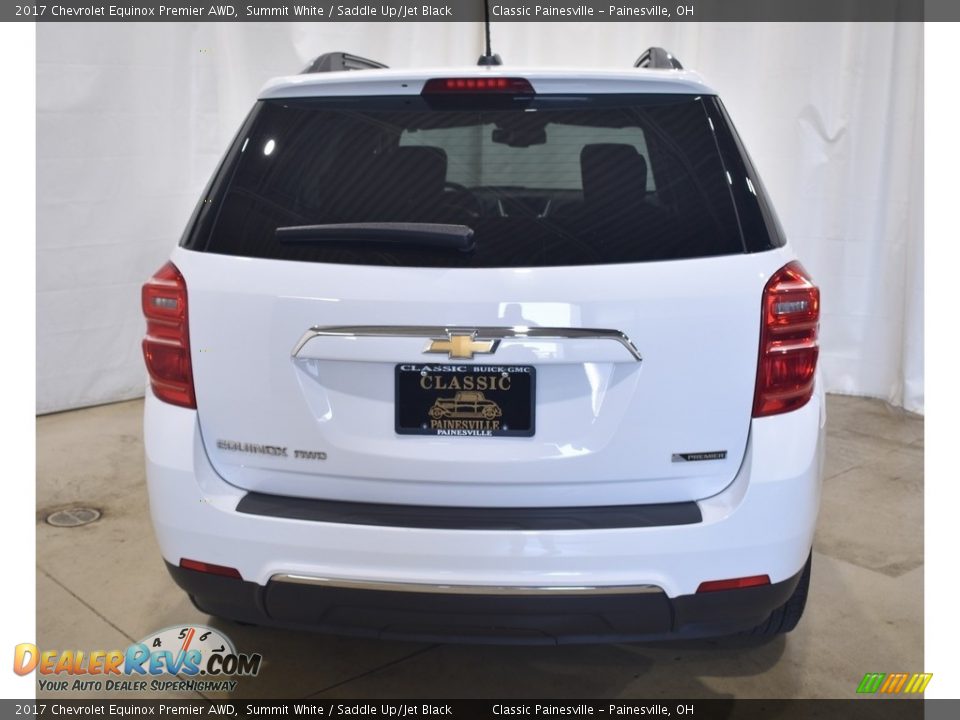 2017 Chevrolet Equinox Premier AWD Summit White / Saddle Up/Jet Black Photo #3
