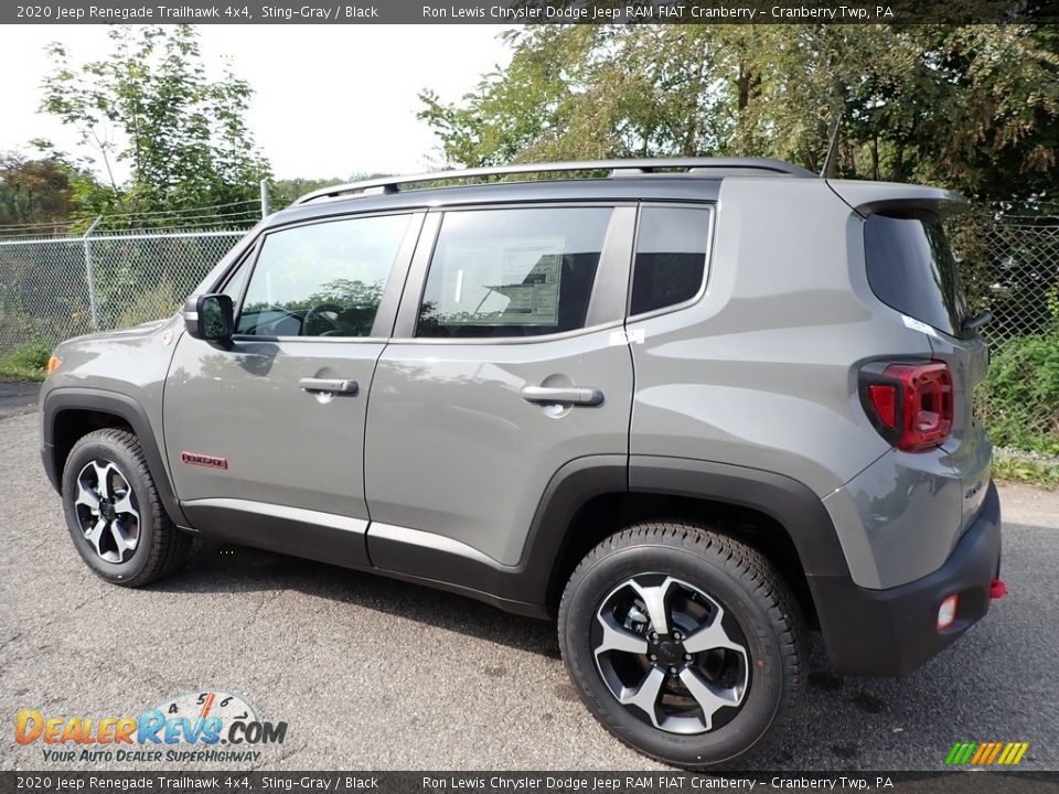 2020 Jeep Renegade Trailhawk 4x4 Sting-Gray / Black Photo #8