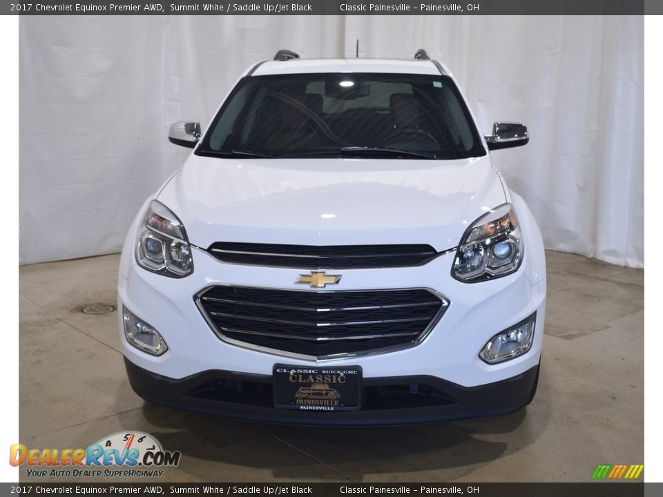 2017 Chevrolet Equinox Premier AWD Summit White / Saddle Up/Jet Black Photo #4