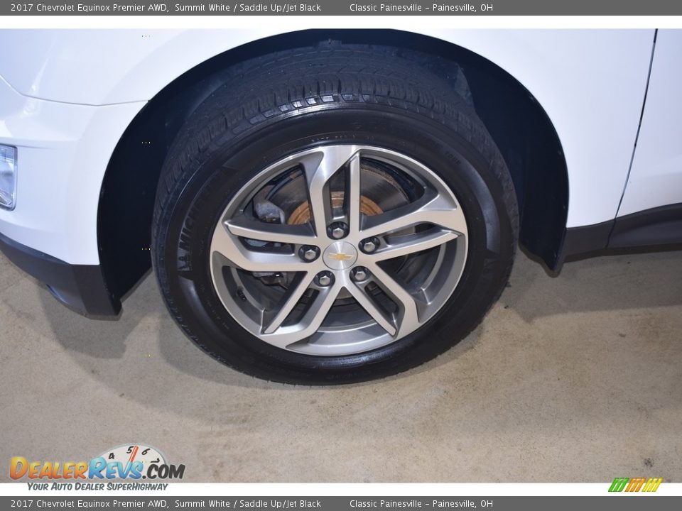 2017 Chevrolet Equinox Premier AWD Summit White / Saddle Up/Jet Black Photo #5