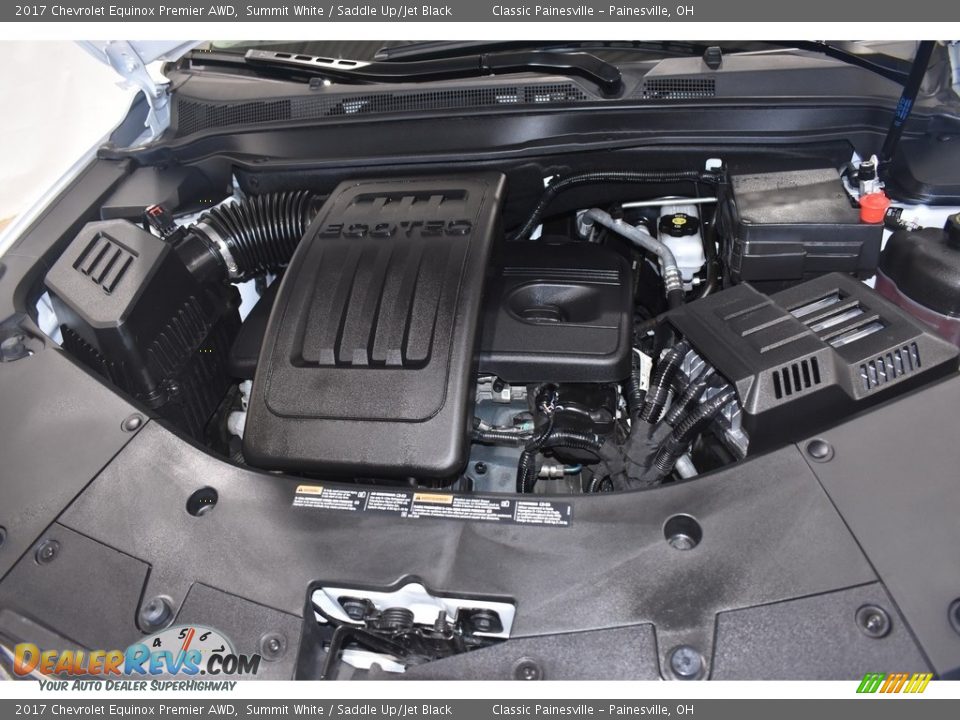 2017 Chevrolet Equinox Premier AWD Summit White / Saddle Up/Jet Black Photo #7