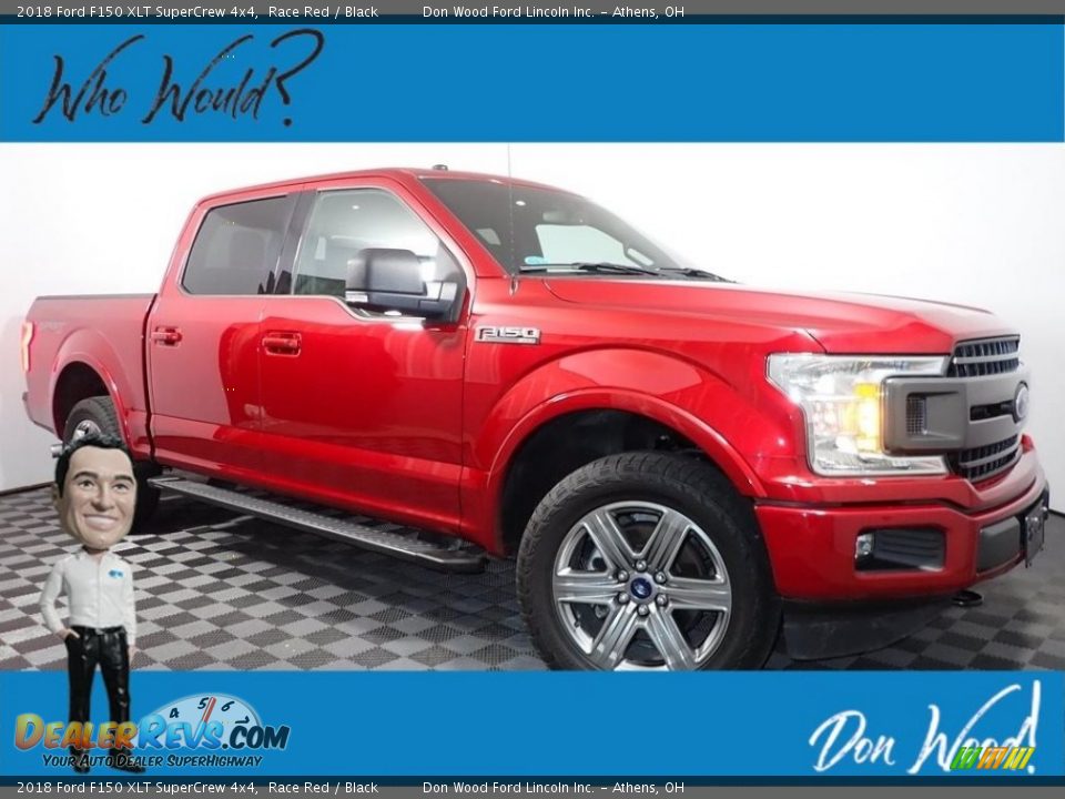 2018 Ford F150 XLT SuperCrew 4x4 Race Red / Black Photo #1