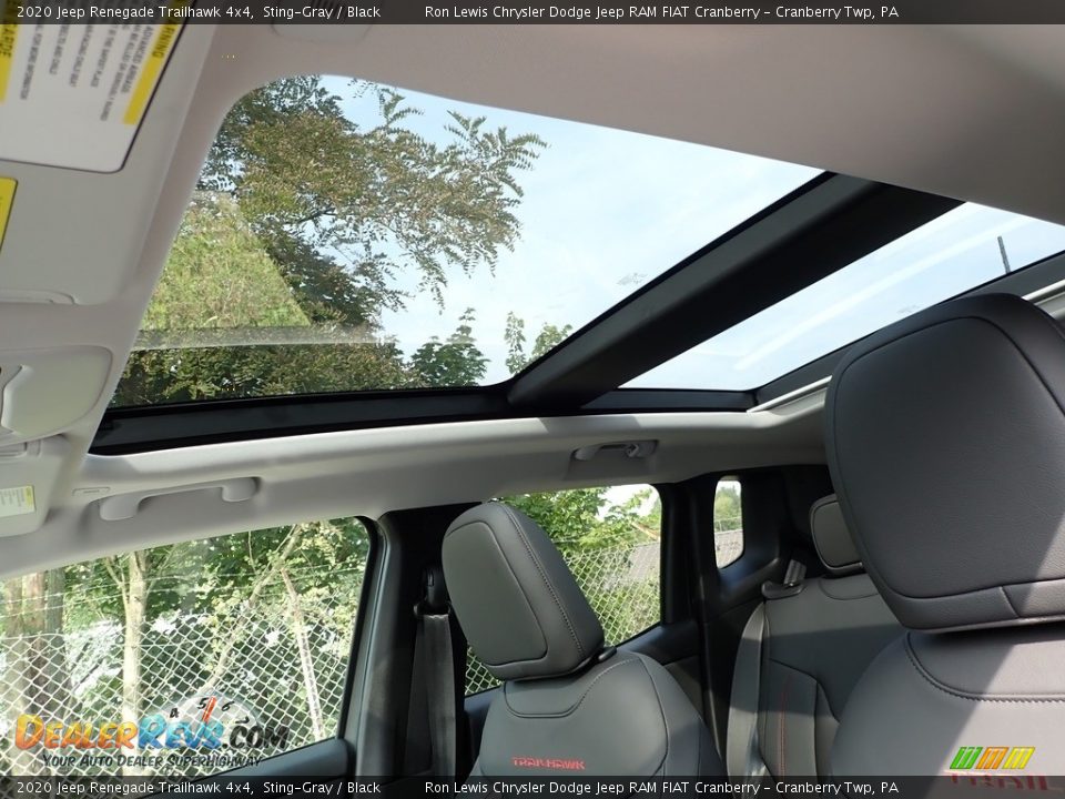 Sunroof of 2020 Jeep Renegade Trailhawk 4x4 Photo #12