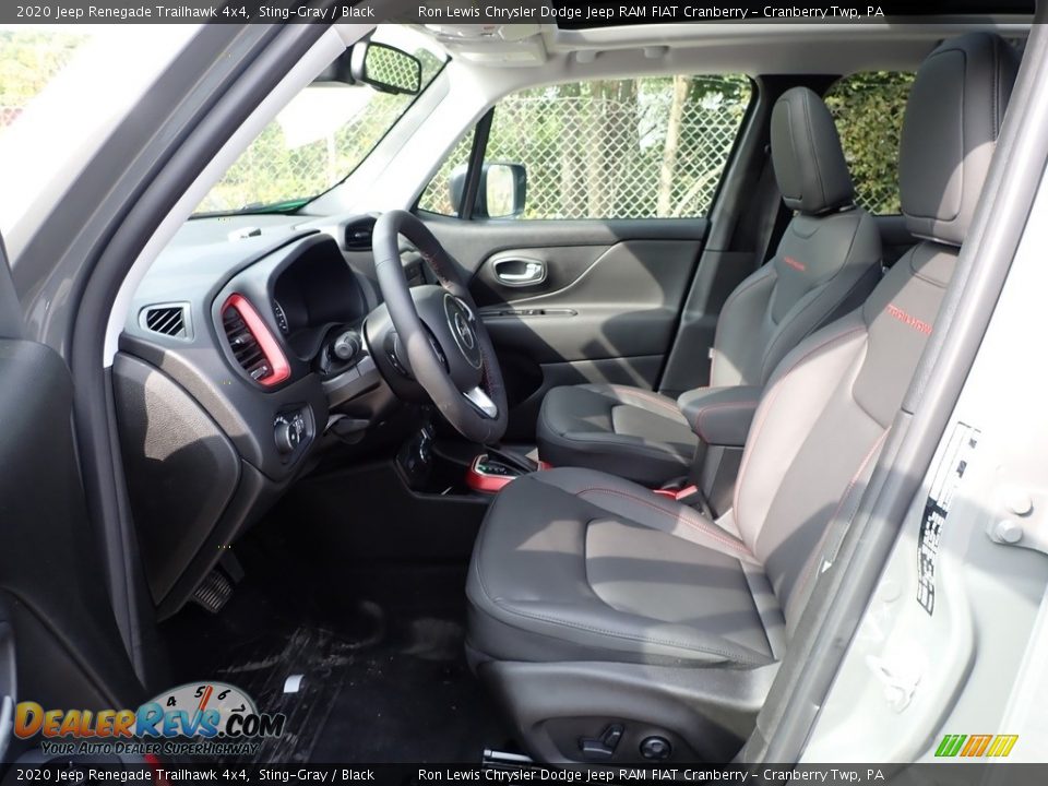 2020 Jeep Renegade Trailhawk 4x4 Sting-Gray / Black Photo #13