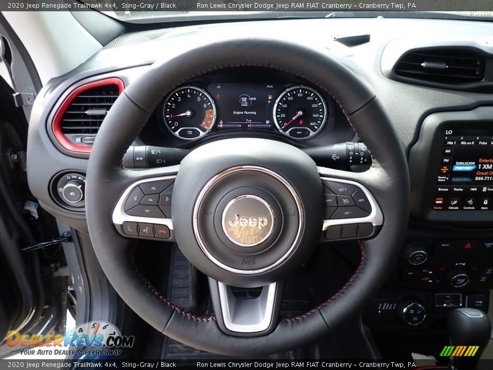 2020 Jeep Renegade Trailhawk 4x4 Steering Wheel Photo #17